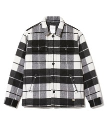 CRIMIE（クライミー）の「WOOL CHECK SHIRT JACKET（ブルゾン）」 - WEAR 