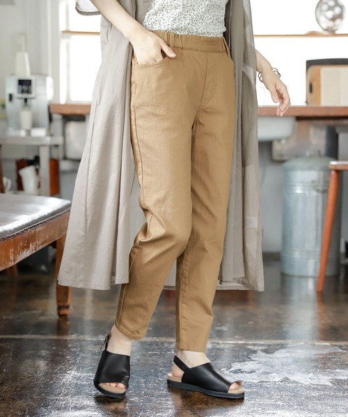 studio CLIP（スタディオクリップ）の「スリムパンツ（その他パンツ・レディース・ブラック/ベージュ/ブラウン/カーキ・SMALL/MEDIUM/LARGE/X-LARGE/XX-LARGE/XXX-LARGE）」の3枚目の写真