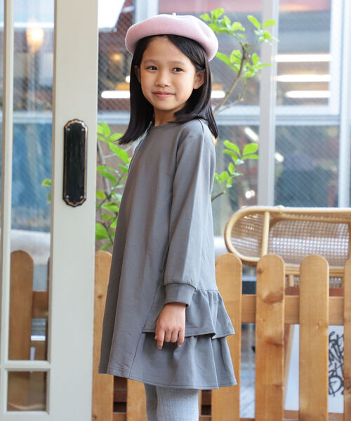 こども ビームス こども バックフリル ワンピース 21 90 100cm ワンピース ワンピース こども ビームス コドモビームス のファッション