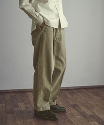 CLANE | 【CLANE HOMME Exclusive/クラネ オム エクスクルーシブ】 1tuck Belt Pants(１タックベルトパンツ)(デニムパンツ)