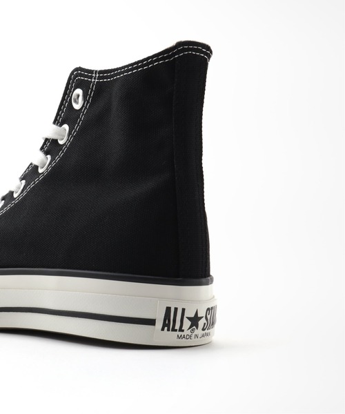 CONVERSE(コンバース)の「【CONVERSE/コンバース】 CANVAS ALL STAR J HI:スニーカー(スニーカー・レディース・ブラック・23.5cm/22.5cm/24cm/23cm/24.5cm/25cm)」の5枚目の写真