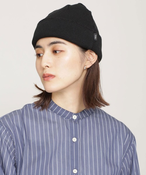 RACAL(ラカル)の「RACAL/別注リバーシブルロールニットキャップ(ニットキャップ/ビーニー・レディース・ホワイト/ブラック/グレー系その他4・FREE)」の2枚目の写真