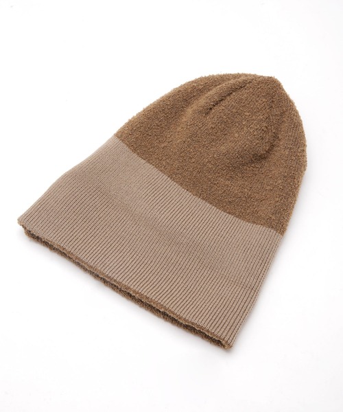 RACAL(ラカル)の「RACAL/別注リバーシブルロールニットキャップ(ニットキャップ/ビーニー・レディース・ホワイト/ブラック/グレー系その他4・FREE)」の9枚目の写真