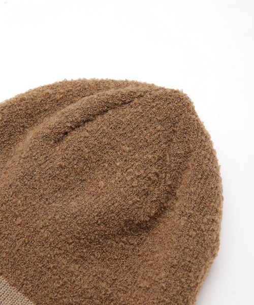 RACAL(ラカル)の「RACAL/別注リバーシブルロールニットキャップ(ニットキャップ/ビーニー・レディース・ホワイト/ブラック/グレー系その他4・FREE)」の8枚目の写真