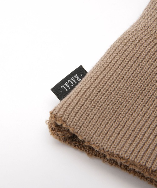 RACAL(ラカル)の「RACAL/別注リバーシブルロールニットキャップ(ニットキャップ/ビーニー・レディース・ホワイト/ブラック/グレー系その他4・FREE)」の12枚目の写真