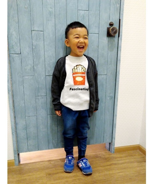 GLOBAL WORK（グローバルワーク）の「キッズ/スゴラクカットデニムリブパンツ/953706（デニムパンツ・キッズ・ブルー/ネイビー/ブラック・110cm/160cm/120cm/140cm/130cm/150cm/100cm）」の20枚目の写真