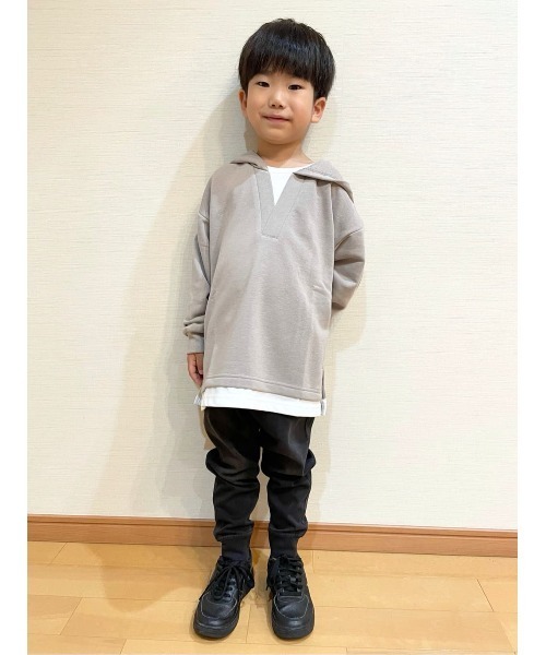 GLOBAL WORK（グローバルワーク）の「キッズ/スゴラクカットデニムリブパンツ/953706（デニムパンツ・キッズ・ブルー/ネイビー/ブラック・110cm/160cm/120cm/140cm/130cm/150cm/100cm）」の22枚目の写真