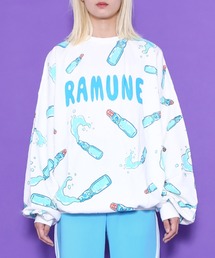 PUNYUS | フード総柄スウェット(RAMUNE)(スウェット)