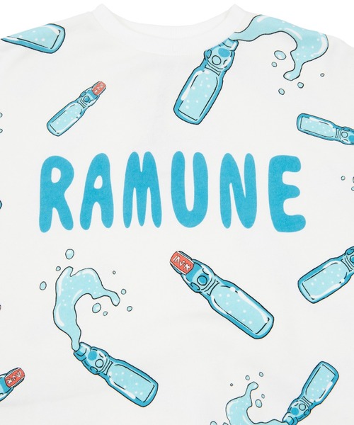 フード総柄スウェット(RAMUNE)（スウェット）｜PUNYUS（プニュズ