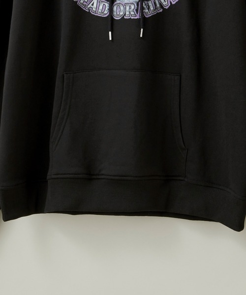 anown（アノン）の「ヴィンテージ加工プリント　グラフィック　ルーズパーカー【インフルエンサー よん×anown 限定コラボ】（パーカー・メンズ・ホワイト/ブラック・S/M/L）」の14枚目の写真