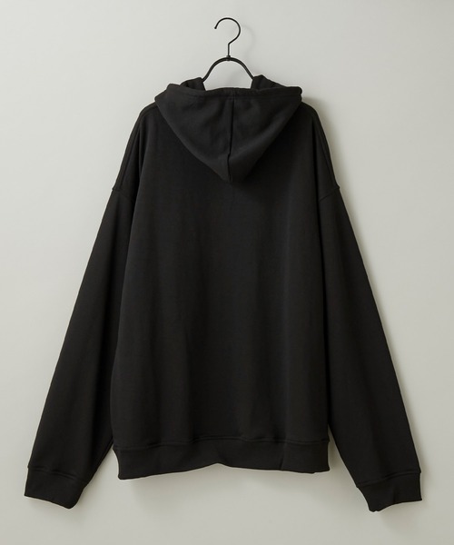 anown（アノン）の「ヴィンテージ加工プリント　グラフィック　ルーズパーカー【インフルエンサー よん×anown 限定コラボ】（パーカー・メンズ・ホワイト/ブラック・S/M/L）」の9枚目の写真