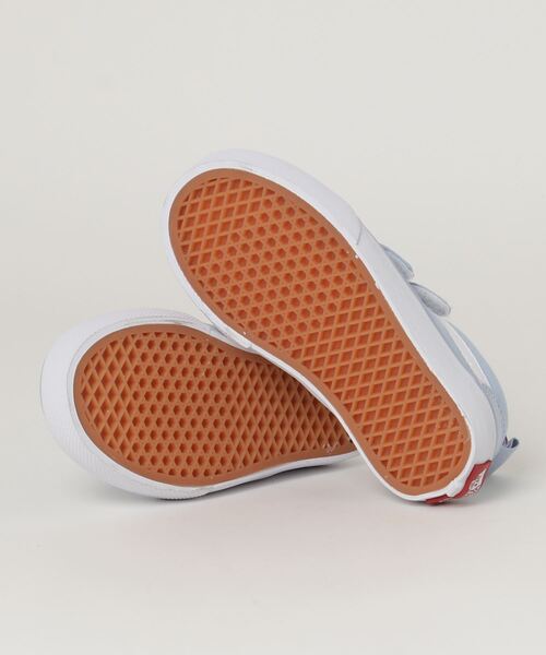 VANS（バンズ）の「VANS ヴァンズ OLD SKOOL(14-18)　オールドスクール V36CS 2-V LT.BLUE（スニーカー・キッズ・ブルー・17/16/15 /14/18）」の2枚目の写真