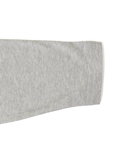 GLAZOS（グラソス）の「天竺・ドロップショルダーポケットスタープリント長袖Tシャツ（Tシャツ/カットソー・キッズ・ブラック/ライトブルー/ホワイト/グレー・130cm/140cm/160cm/170cm/150cm）」の5枚目の写真