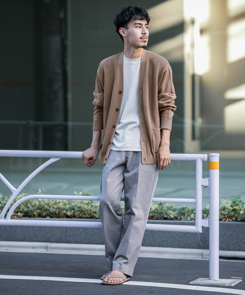 URBAN RESEARCH DOORS（アーバンリサーチドアーズ）の「ハードニットカーディガン（カーディガン/ボレロ・メンズ・チャコールグレー/ホワイト系その他/ベージュ系その他・40/38）」の13枚目の写真