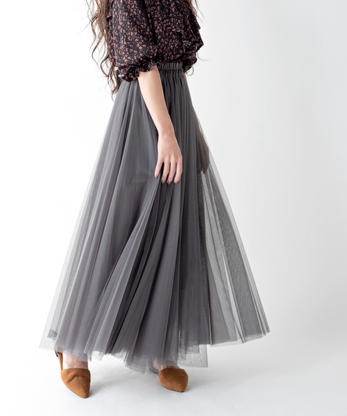 Million Carats ミリオンカラッツスカートロングチュール - タイトスカート 