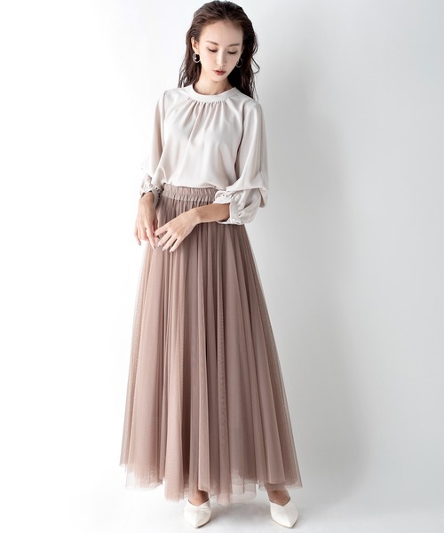 Million Carats ミリオンカラッツスカートロングチュール - タイトスカート 