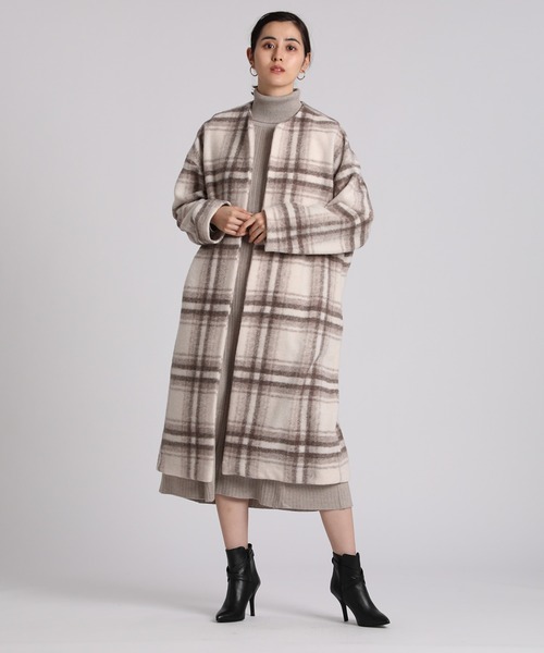 INED CLARO（イネドクラロ）｜ノーカラーコート一覧 - WEAR