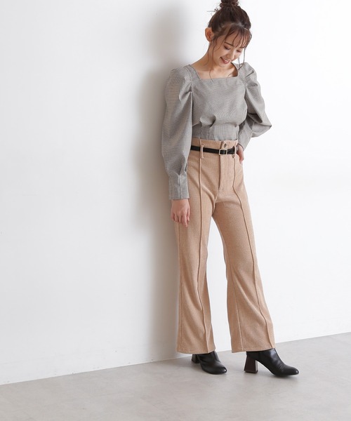 FREE'S MART（フリーズマート）の「【Sシリーズ対応】カットコーデュロイフレアパンツ（その他パンツ・レディース・ベージュ/ブラウン/グレー・SMALL/MEDIUM）」の5枚目の写真