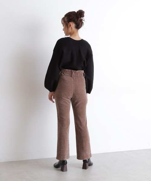 FREE'S MART（フリーズマート）の「【Sシリーズ対応】カットコーデュロイフレアパンツ（その他パンツ・レディース・ベージュ/ブラウン/グレー・SMALL/MEDIUM）」の6枚目の写真