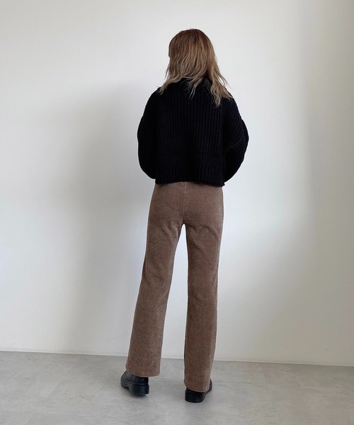 FREE'S MART（フリーズマート）の「【Sシリーズ対応】カットコーデュロイフレアパンツ（その他パンツ・レディース・ベージュ/ブラウン/グレー・SMALL/MEDIUM）」の14枚目の写真
