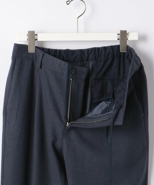 green label relaxing（グリーンレーベルリラクシング）の「フラノ ツイル 1プリーツ テーパード ユーティリティー パンツ -ウォッシャブル・ストレッチ-（その他パンツ・メンズ・ブラック/ダークグレー/コバルトブルー・S/M/L/XL）」の9枚目の写真