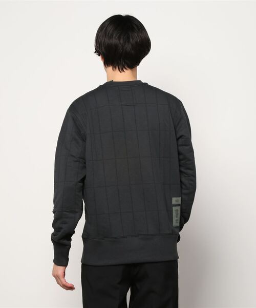 G-STAR（ジースター）の「QUILTED SWEATER/スウェット/キルティング（スウェット・メンズ・ライトグリーン/ダークグレー・SMALL/MEDIUM/LARGE/X-LARGE/X-SMALL）」の8枚目の写真