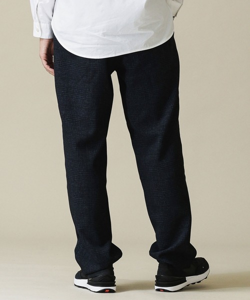 NANO universe(ナノユニバース)の「テックウールチェックシェフパンツ(その他パンツ・メンズ・ブラウン/ネイビー/ブラック・L/S/M)」の5枚目の写真