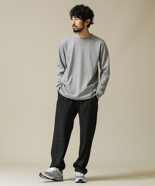 NANO universe(ナノユニバース)の「テックウールチェックシェフパンツ(その他パンツ・メンズ・ブラウン/ネイビー/ブラック・L/S/M)」の11枚目の写真