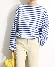 IENA | 【TRADITIONAL WEATHERWEAR】BIG バスクプルオーバー◆(Tシャツ/カットソー)