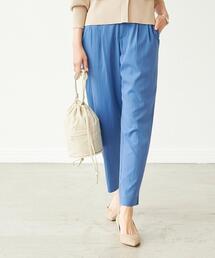 green label relaxing | ハイウエスト Cu サテンタック パンツ(その他パンツ)