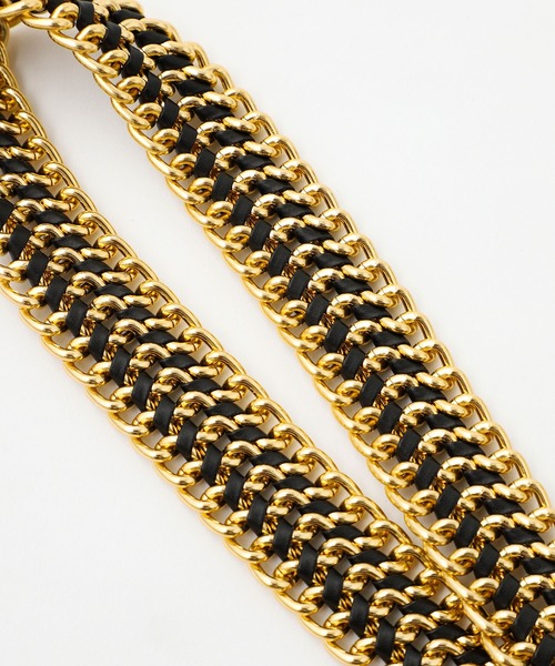 X-girl（エックスガール）の「CHAIN BELT（ベルト・レディース・シルバー/ゴールド・ONE SIZE）」の13枚目の写真