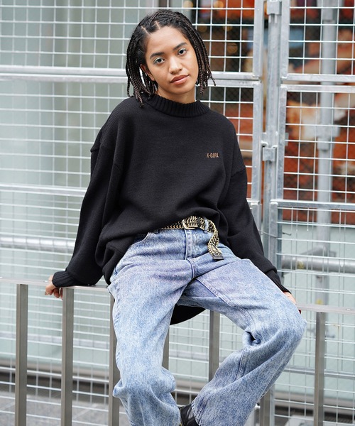 X-girl（エックスガール）の「CHAIN BELT（ベルト・レディース・シルバー/ゴールド・ONE SIZE）」の7枚目の写真