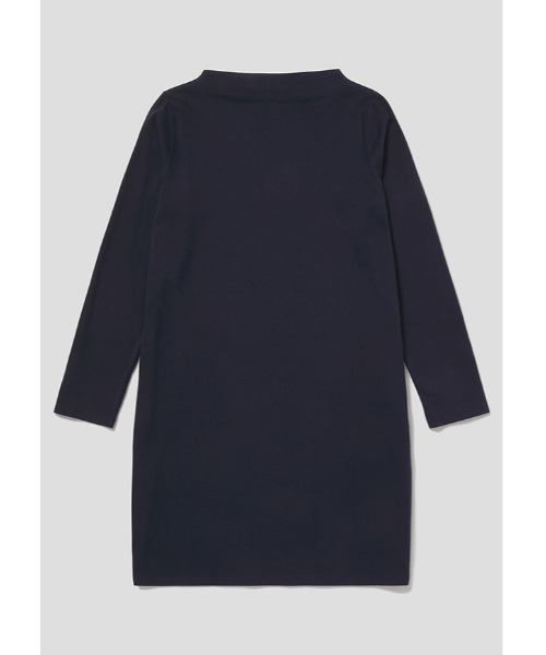 Design Tshirts Store graniph(デザイン ティーシャツ ストア グラニフ)の「ドットアンドラインユニバース|エンブロイダリーワンピース(ワンピース・レディース・ネイビー・FREE)」の4枚目の写真