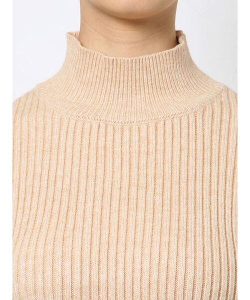 EMODA（エモダ）の「チュールコンビネーションフィットニット（ニット/セーター・レディース・アイボリー/ブラウン/ブラック・FREE）」の21枚目の写真