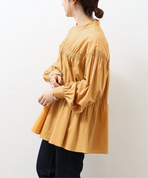 JOURNAL STANDARD(ジャーナルスタンダード)の「チューインローンシャーリングブラウス◆(Tシャツ/カットソー・レディース・ブラック/ホワイト/イエロー・FREE)」の15枚目の写真