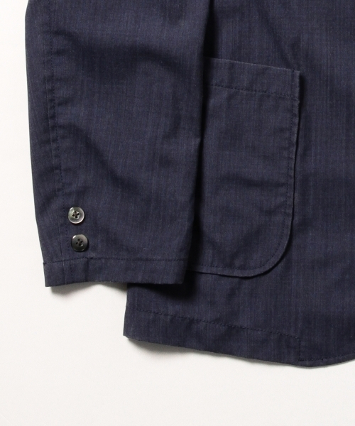 BEAMS PLUS(ビームスプラス)の「◎BEAMS PLUS / インディゴ プリント ジャケット(テーラードジャケット・メンズ・インディゴブルー・SMALL/LARGE/MEDIUM)」の10枚目の写真