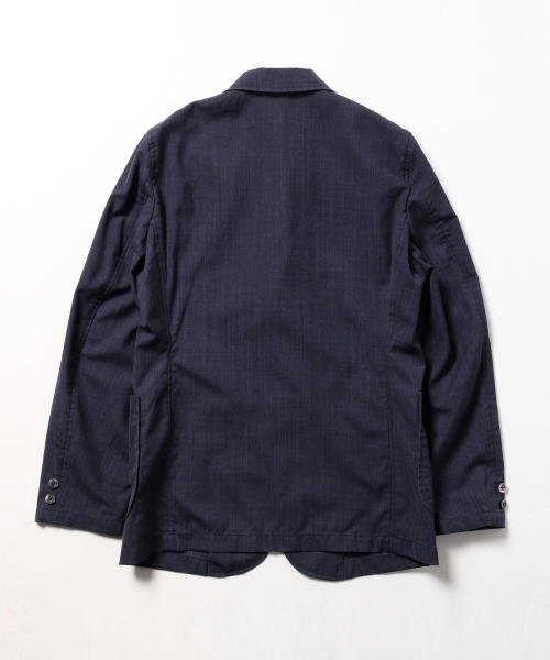 BEAMS PLUS(ビームスプラス)の「◎BEAMS PLUS / インディゴ プリント ジャケット(テーラードジャケット・メンズ・インディゴブルー・SMALL/LARGE/MEDIUM)」の12枚目の写真