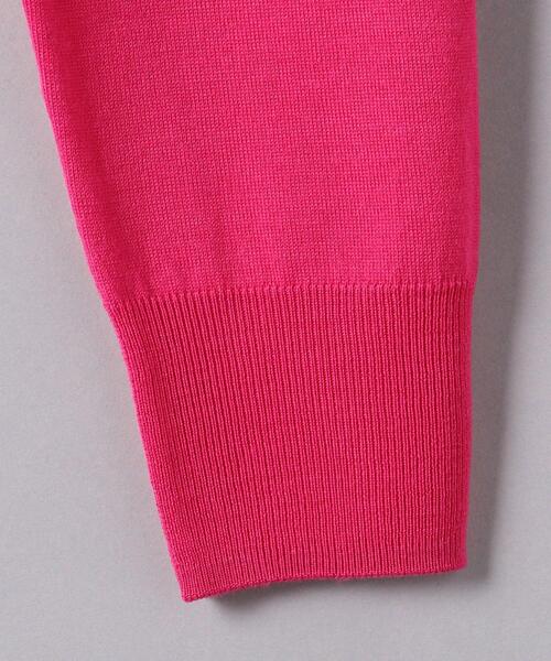 UNITED ARROWS（ユナイテッドアローズ）の「＜UNITED ARROWS＞W 18G タートルネック ニット B（ニット/セーター・レディース・ブラック/オフホワイト/ピンク・フリー）」の19枚目の写真