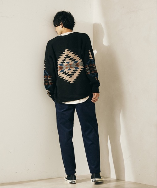 PENDLETON（ペンドルトン）の「【PENDLETON/ペンドルトン】別注ジャガード カーディガン 2（カーディガン/ボレロ・メンズ・ブラック/ネイビー・MEDIUM/LARGE）」の13枚目の写真