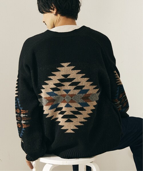 PENDLETON（ペンドルトン）の「【PENDLETON/ペンドルトン】別注ジャガード カーディガン 2（カーディガン/ボレロ・メンズ・ブラック/ネイビー・MEDIUM/LARGE）」の16枚目の写真