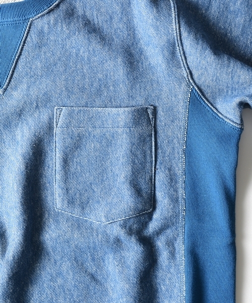 Champion(チャンピオン)の「Champion(チャンピオン)×SHIPS AUTHENTIC: 別注 リバースウィーブ ポケット/クルーネック ショートスリーブ/スウェット■(スウェット・メンズ・ホワイト/ライトブルー/ブルー/ヘザ-グレー・SMALL/MEDIUM/LARGE)」の14枚目の写真