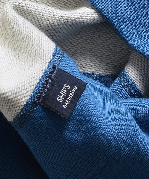 Champion(チャンピオン)の「Champion(チャンピオン)×SHIPS AUTHENTIC: 別注 リバースウィーブ ポケット/クルーネック ショートスリーブ/スウェット■(スウェット・メンズ・ホワイト/ライトブルー/ブルー/ヘザ-グレー・SMALL/MEDIUM/LARGE)」の10枚目の写真