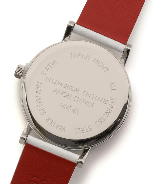 NUMBER (N)INE（ナンバーナイン）の「NUMBER(N)INE×Angel Clover/ナンバーナイン×エンジェルクローバー/腕時計 40SSV-WH（アナログ腕時計・メンズ・ホワイト・FREE）」の4枚目の写真