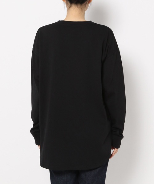 PAGEBOY(ページボーイ)の「ルーズシルエットロンT(Tシャツ/カットソー・レディース・ブラック/オフホワイト/グリーン・FREE)」の13枚目の写真