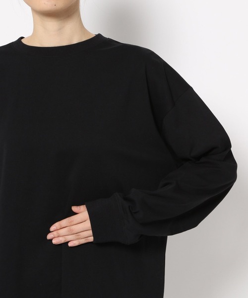 PAGEBOY(ページボーイ)の「ルーズシルエットロンT(Tシャツ/カットソー・レディース・ブラック/オフホワイト/グリーン・FREE)」の15枚目の写真