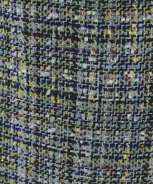 mona Belinda（モナベリンダ）の「ツイードフリンジタイトスカート（スカート・レディース・グリーン/ネイビー・FREE）」の15枚目の写真