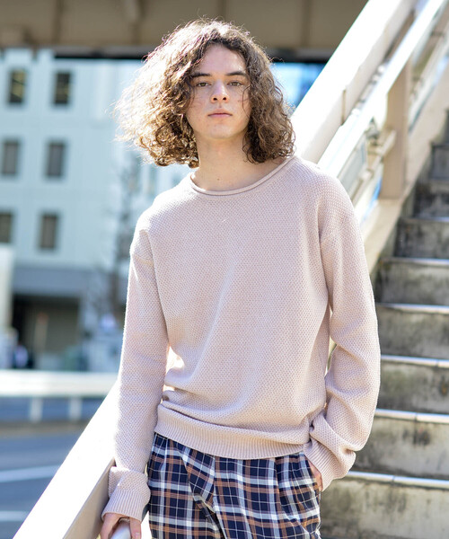 CASPER JOHN（キャスパージョン）の「長袖ニット（ニット/セーター・メンズ・ホワイト・SMALL）」の3枚目の写真