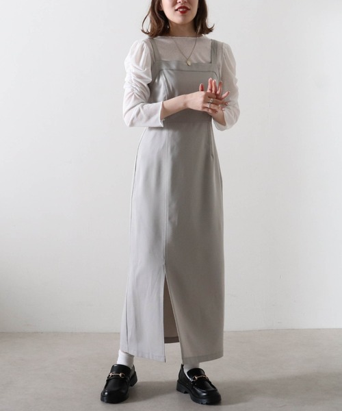 インナーセットキャミワンピース ワンピース Cheek チーク のファッション通販 Zozotown インナーセットキャミワンピース ワンピース Cheek チーク のファッション通販 Zozotown