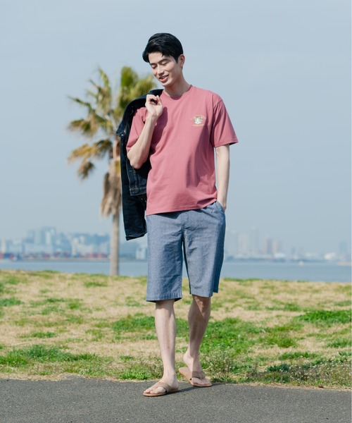 Blue Standard (ブルースタンダード)の「【BLUE STANDARD/ブルースタンダード】汗染みの目立ちにくいTシャツ ZEROSTAIN アニマルワンポイント刺繍Tシャツ(Tシャツ/カットソー・メンズ・チャコールグレー/ブルー/ホワイト/その他1/その他2/オリーブ/ピンク系その他/ホワイト系その他・X-LARGE/LARGE/SMALL/MEDIUM)」の18枚目の写真