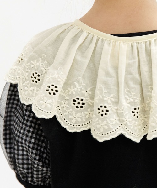 Bee des Bee（ビーデスビー）の「付け襟（付け襟・キッズ・アイボリー・フリー）」の3枚目の写真